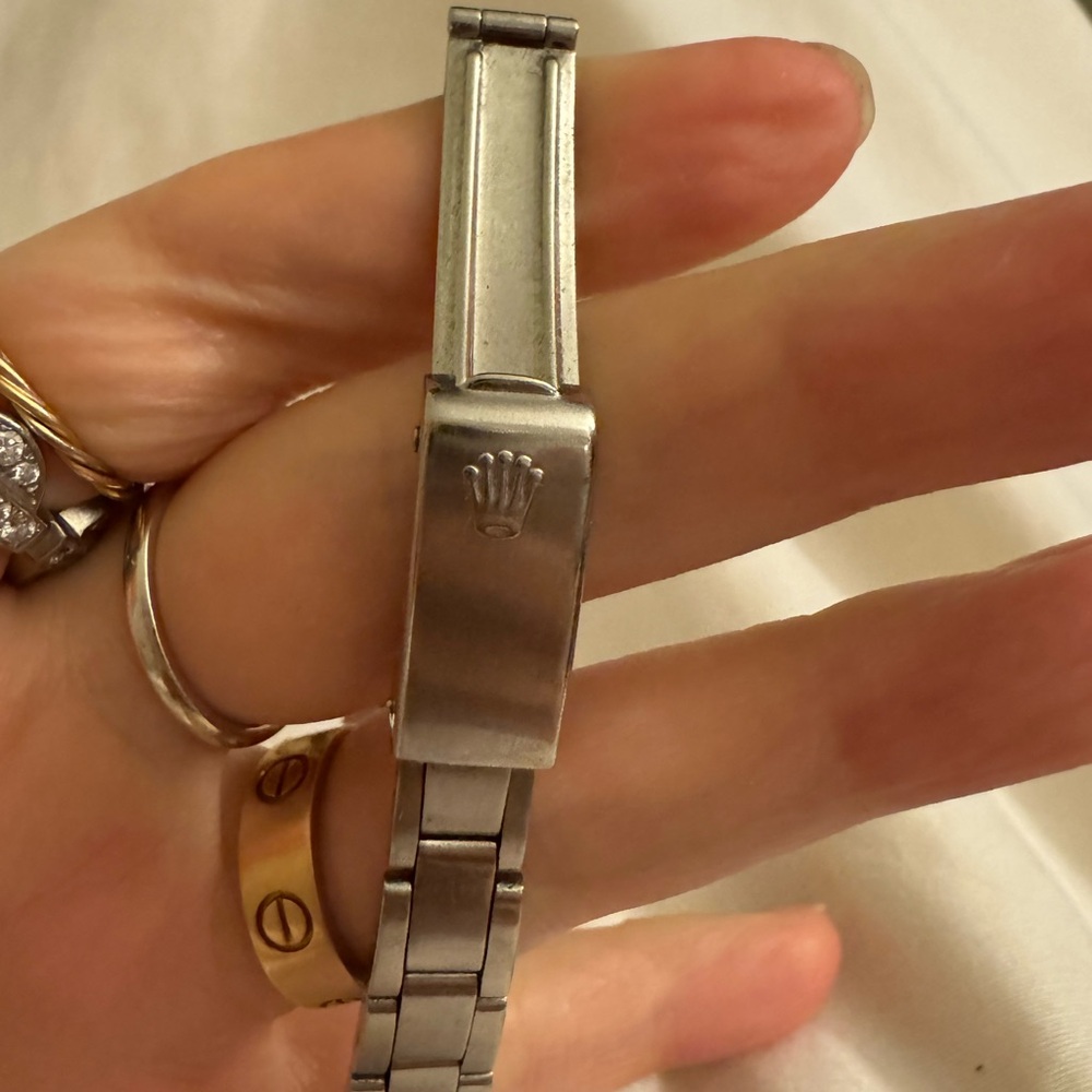 Rolex Oyster Perpetual Cream Dial Watch model 6519 - Picture 3 of 5
